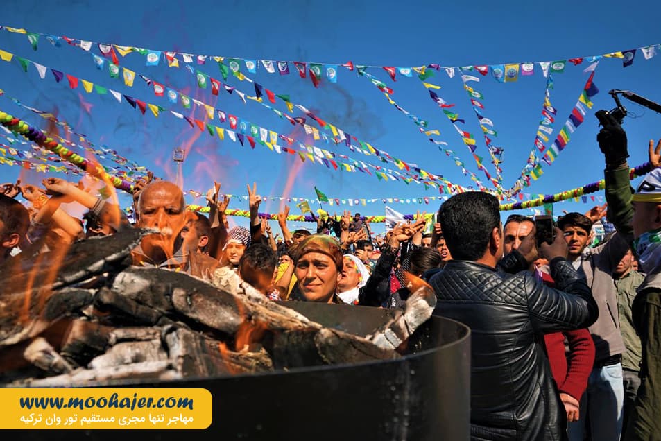 آیین نوروز در استان وان ترکیه 10 مهاجر سیر ایرانیان