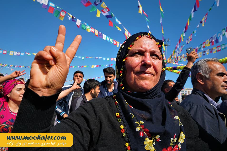 آیین نوروز در استان وان ترکیه 6 مهاجر سیر ایرانیان