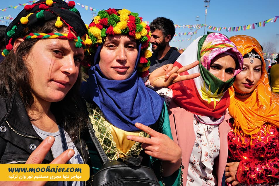 آیین نوروز در استان وان ترکیه 8 مهاجر سیر ایرانیان
