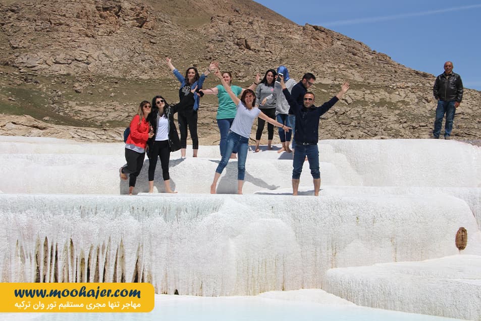 پلکانی تراورتنی وان 16 مهاجر سیر ایرانیان